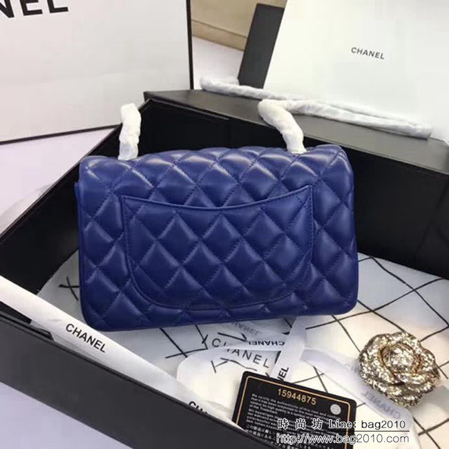 香奈兒CHANEL 升級版A1116m全新經典金銀鏈條單肩斜挎包 DSC1644